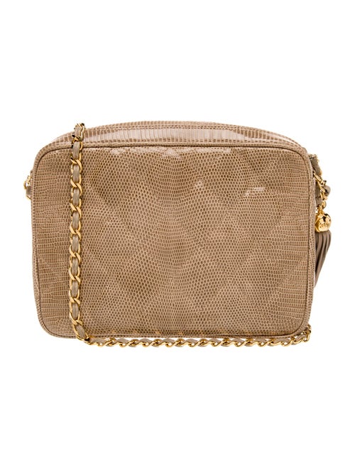Chanel Lizard Tassel Camera Bag