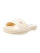 Chanel 2023 Interlocking CC Logo Espadrilles