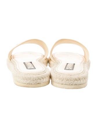 Chanel 2023 Interlocking CC Logo Espadrilles