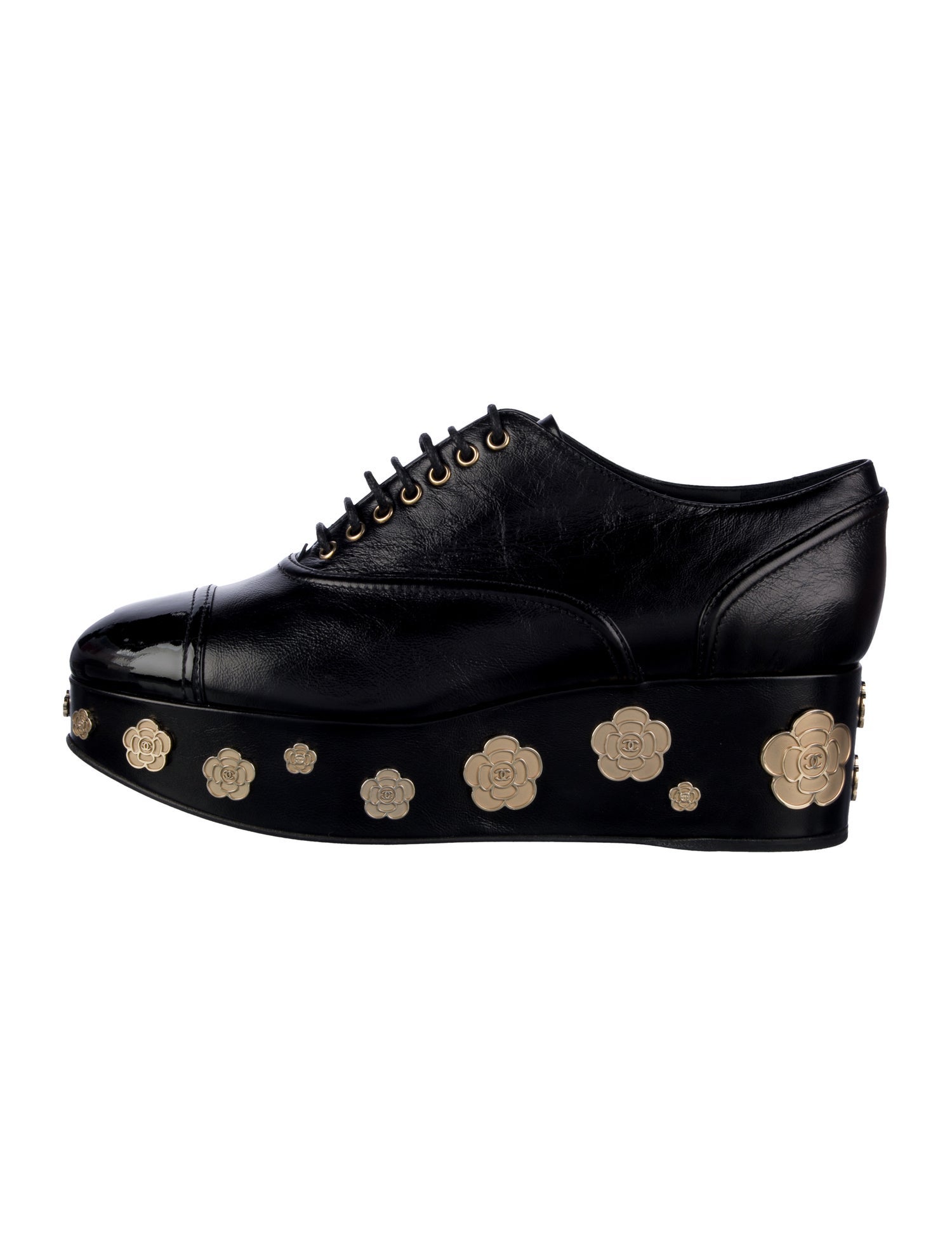 Chanel 2016 Interlocking CC Logo Oxfords
