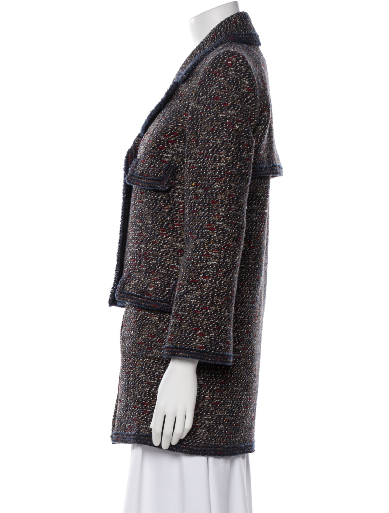 Chanel 2012 Tweed Peacoat