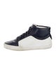 Chanel Interlocking CC Logo Leather Sneakers