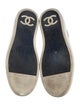 Chanel Interlocking CC Logo Leather Sneakers
