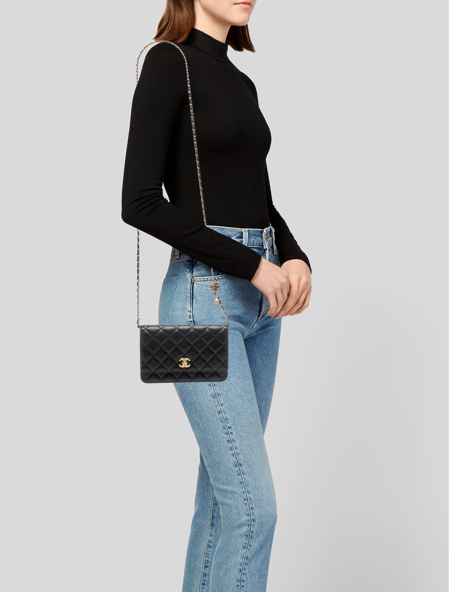 Chanel Pearl Crush Wallet On Chain