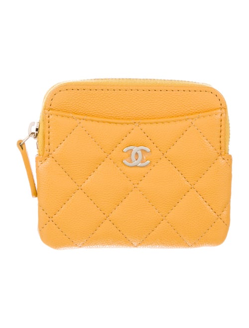 Chanel Card Holder Interlocking CC Logo Wallet