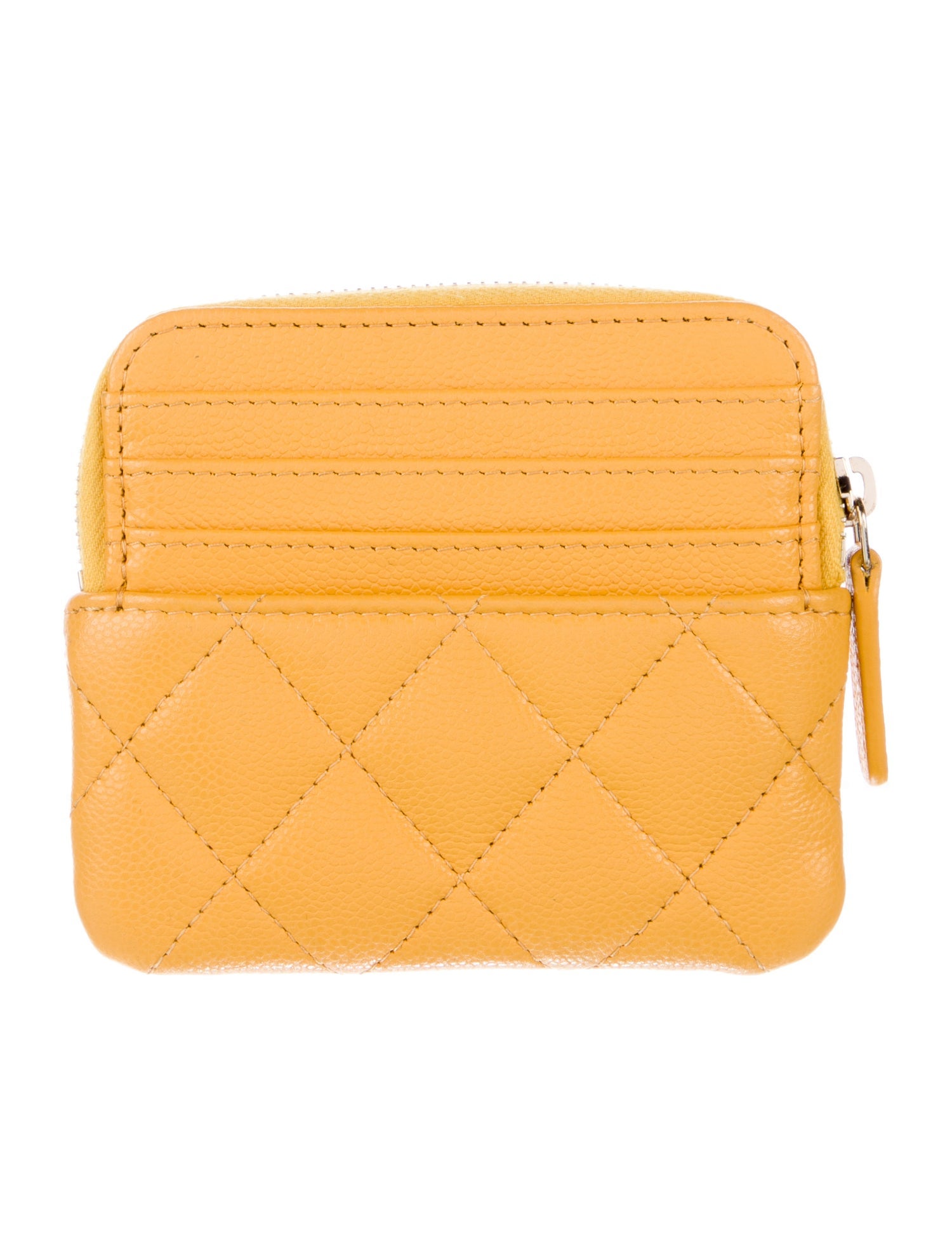 Chanel Card Holder Interlocking CC Logo Wallet