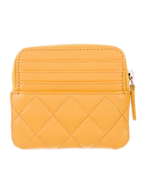 Chanel Card Holder Interlocking CC Logo Wallet