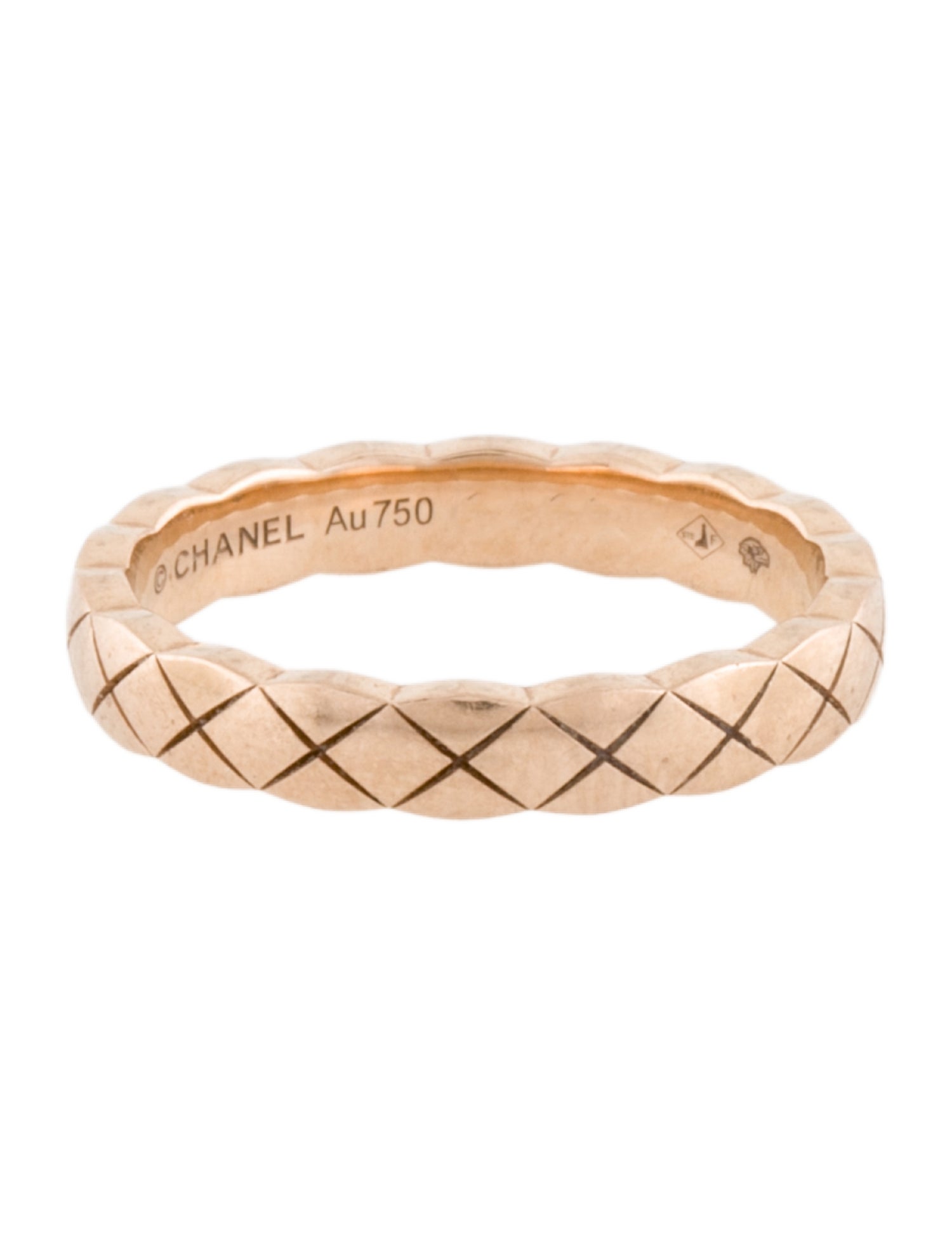 Chanel 18K Mini Coco Crush Ring