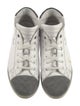 Chanel Interlocking CC Logo Leather Sneakers
