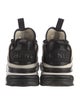 Chanel Interlocking CC Logo Suede Sneakers