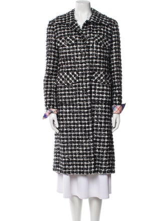Chanel 2020 Tweed Pattern Coat