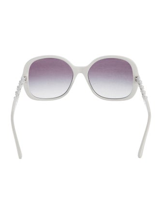 Chanel Interlocking CC Logo Oversize Sunglasses