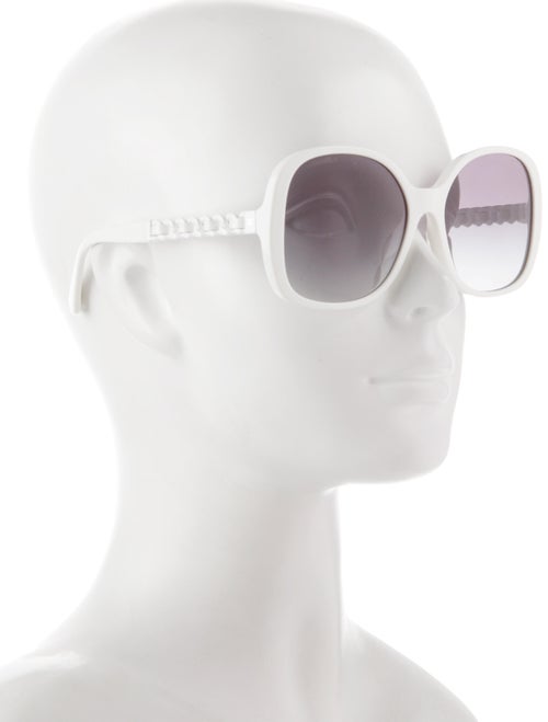Chanel Interlocking CC Logo Oversize Sunglasses