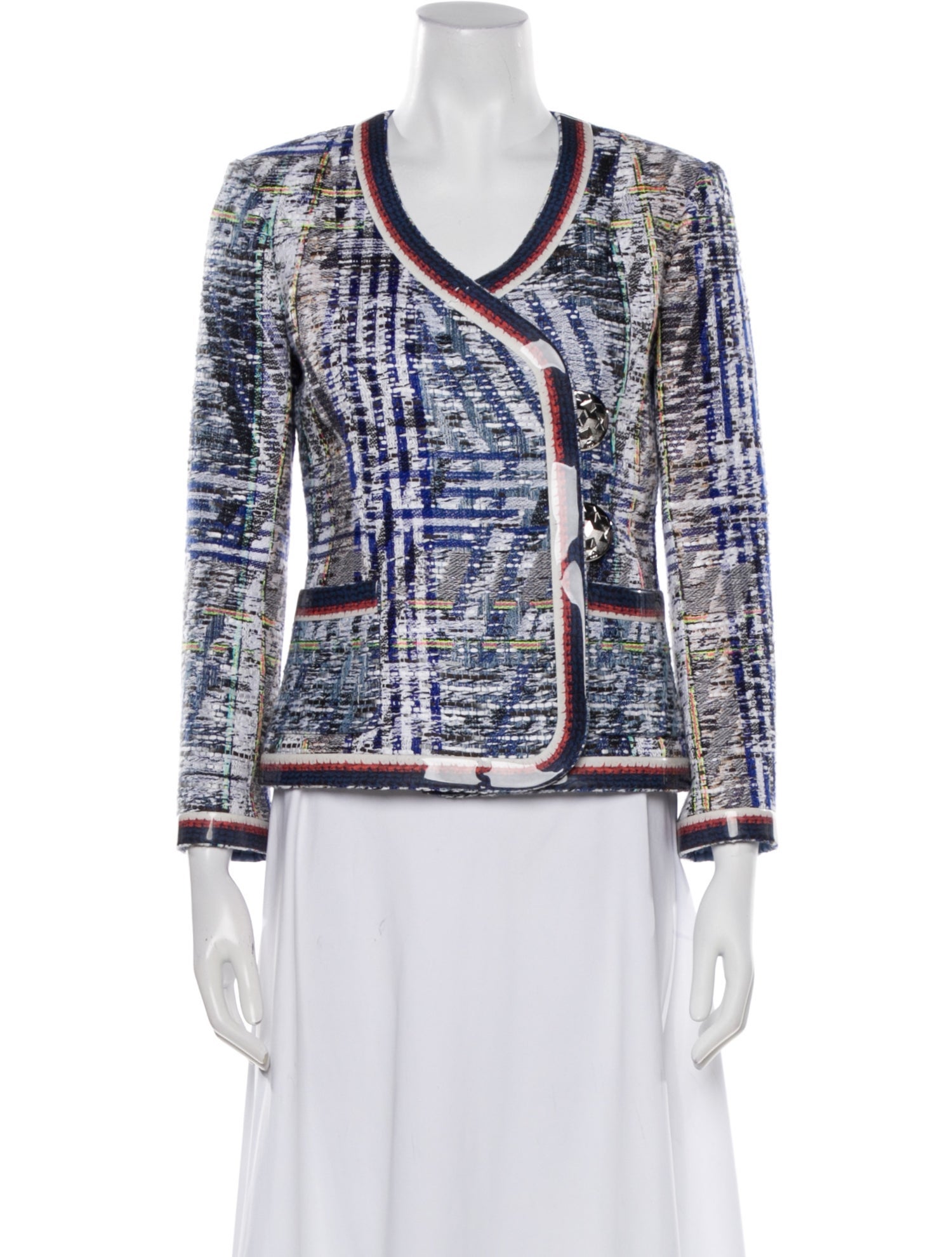 Chanel 2016 Tweed Pattern Evening Jacket