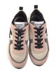 Chanel Interlocking CC Logo Suede Sneakers