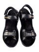 Chanel 2021 Interlocking CC Logo Sandals