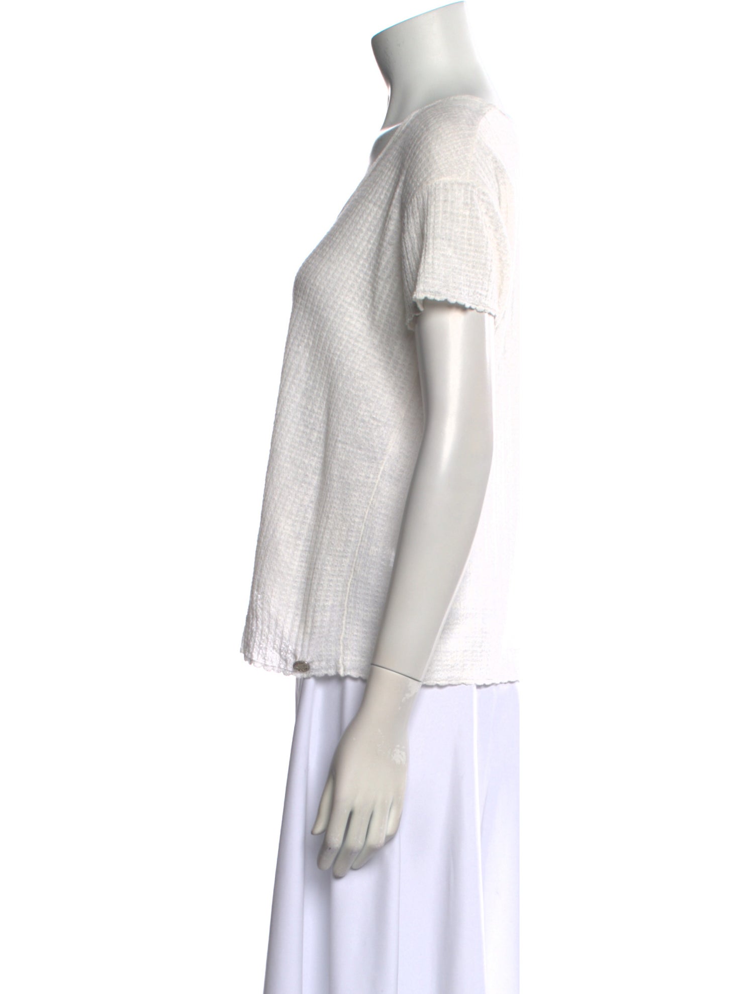 Chanel 2017 Linen T-Shirt