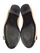 Chanel Interlocking CC Logo Leather Ballet Flats