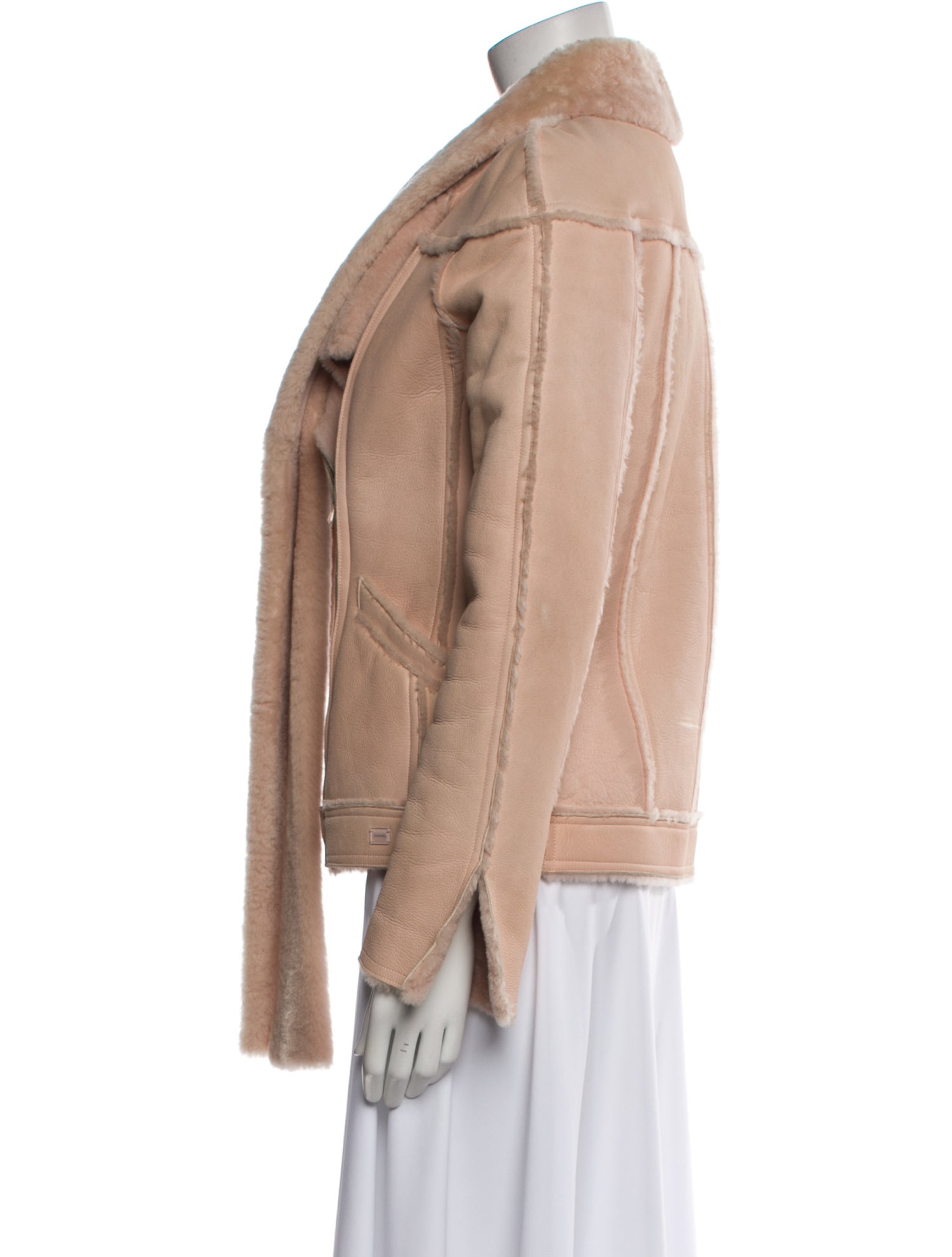 Chanel Vintage 2004 Faux Fur Jacket