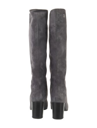 Chanel 2016 Interlocking CC Logo Riding Boots