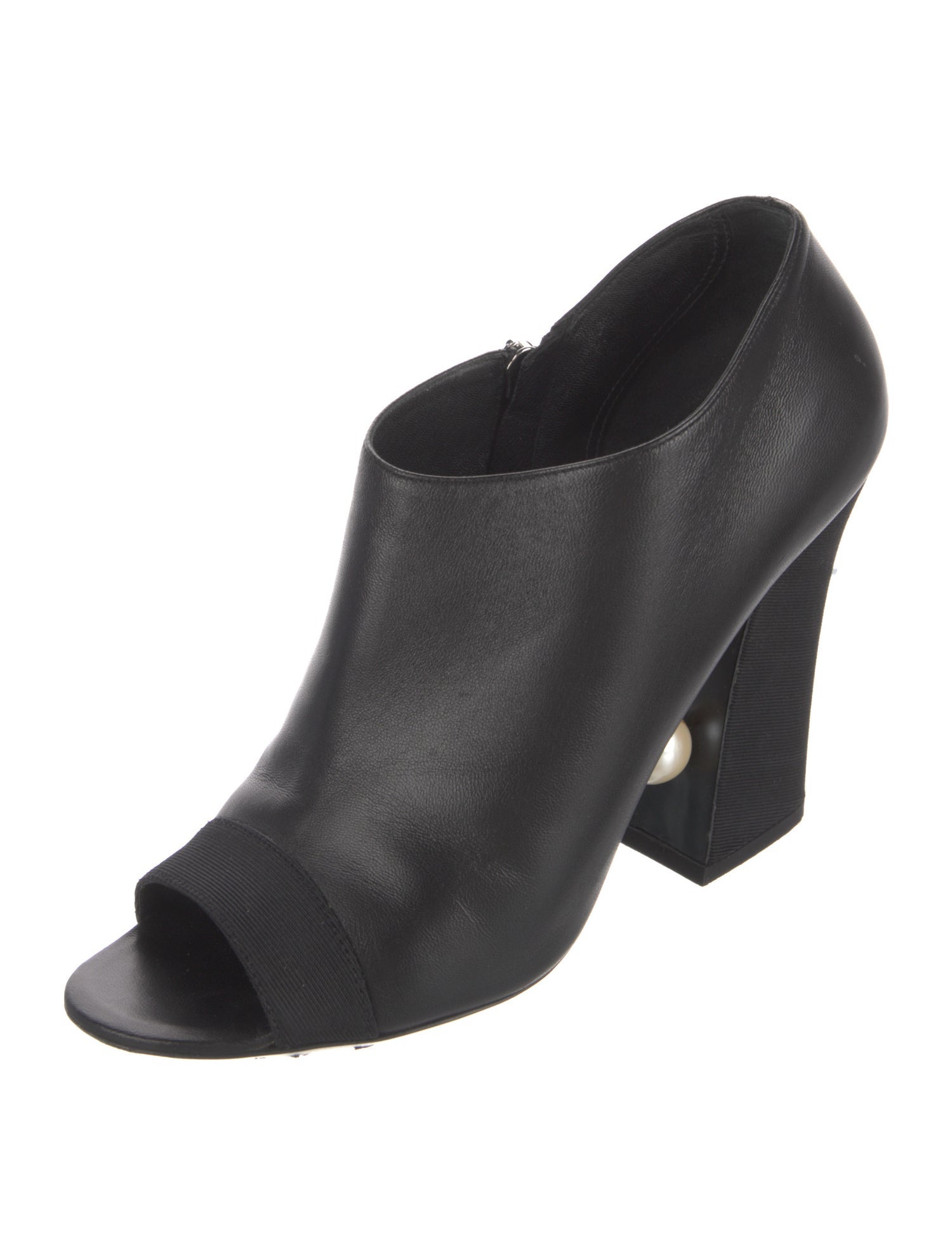 Chanel 2014 Interlocking CC Logo Boots