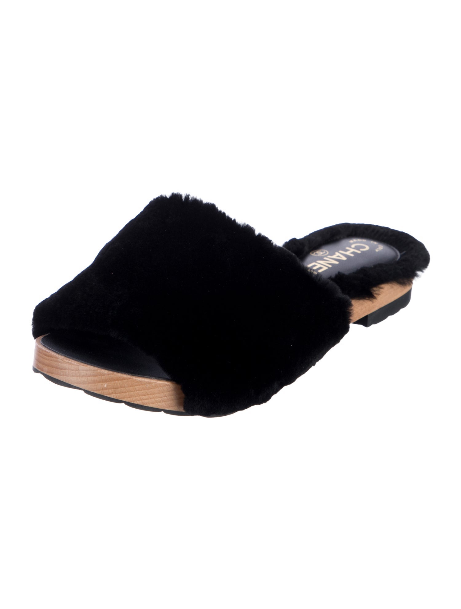 Chanel 2017 Interlocking CC Logo Slides