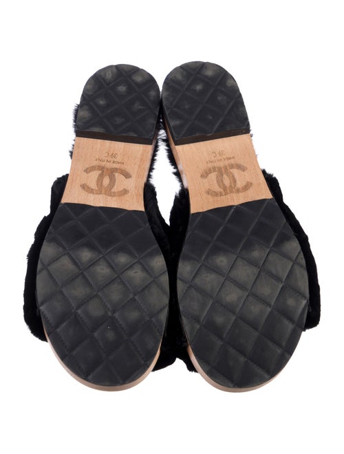 Chanel 2017 Interlocking CC Logo Slides