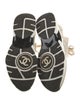 Chanel Interlocking CC Logo Suede Sneakers