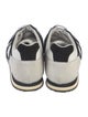 Chanel Interlocking CC Logo Leather Sneakers