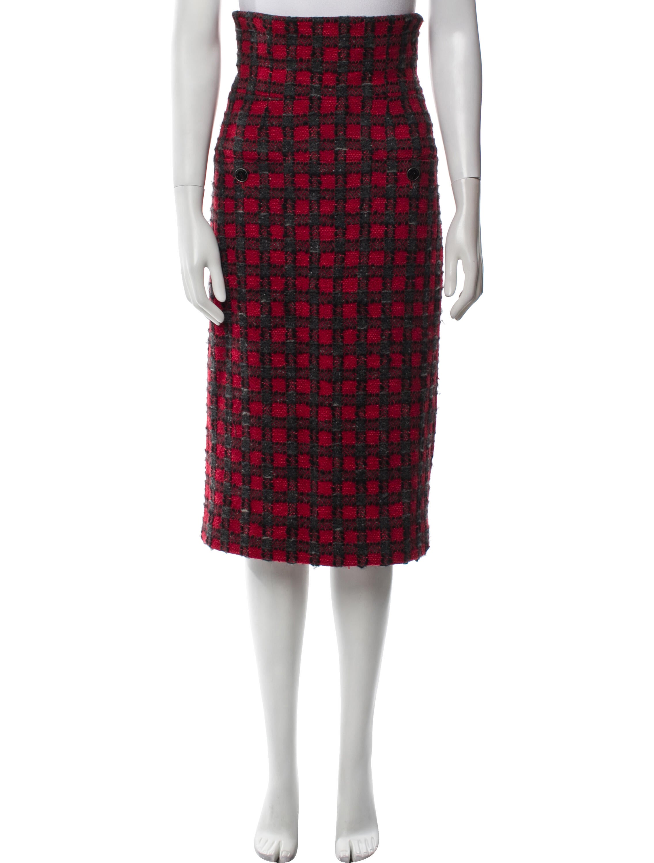 Chanel Vintage Midi Length Skirt