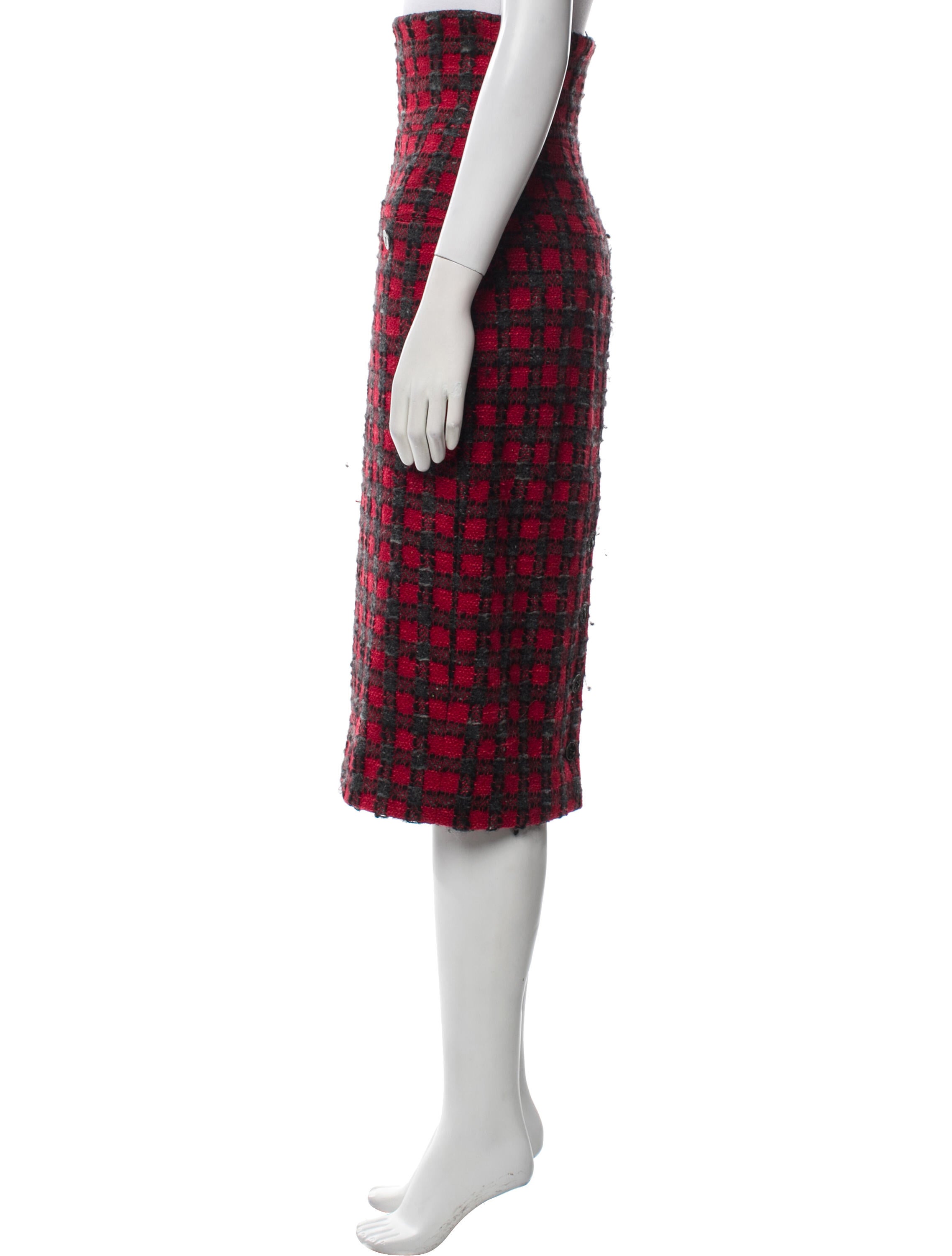 Chanel Vintage Midi Length Skirt