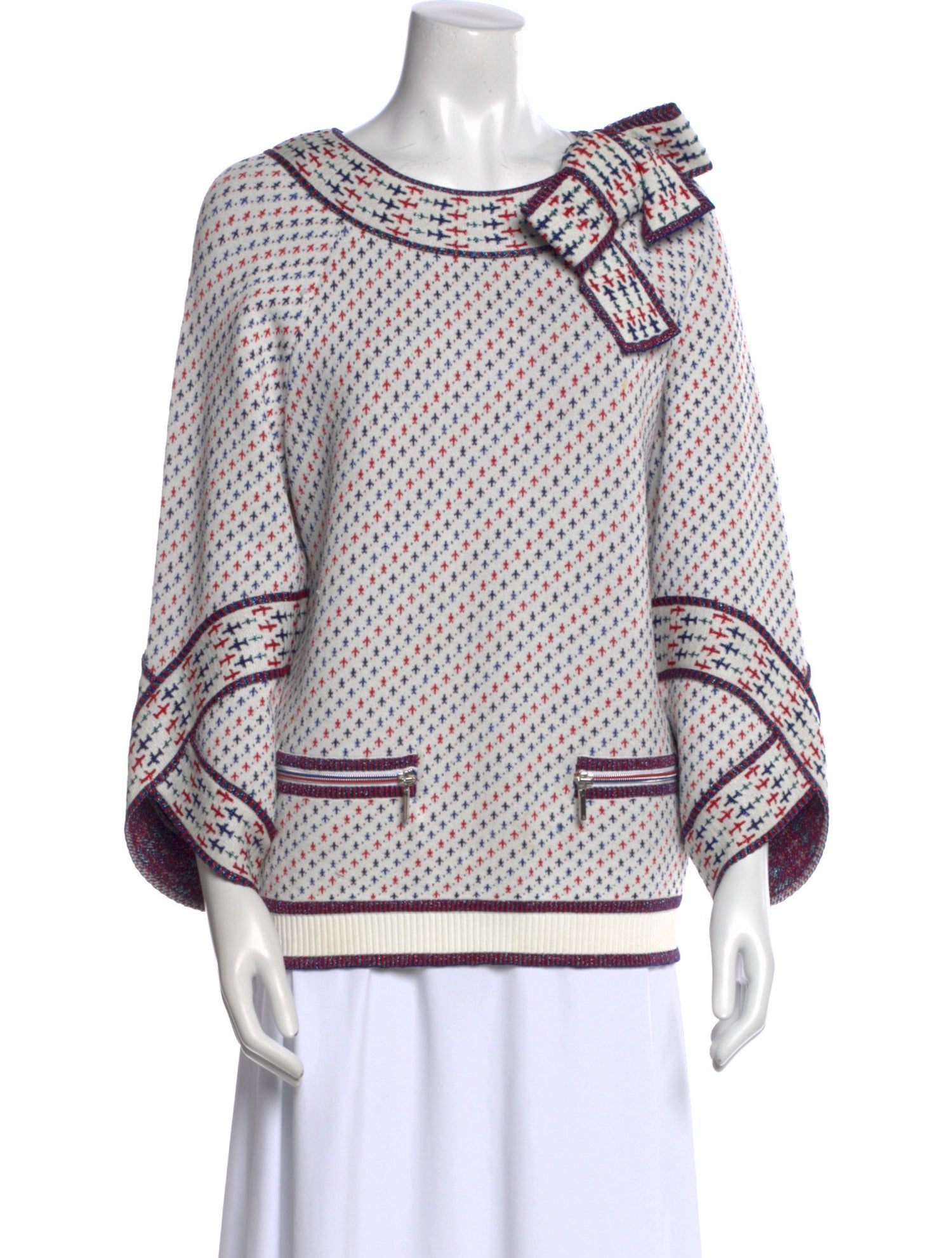 Chanel 2016 Printed Sweater