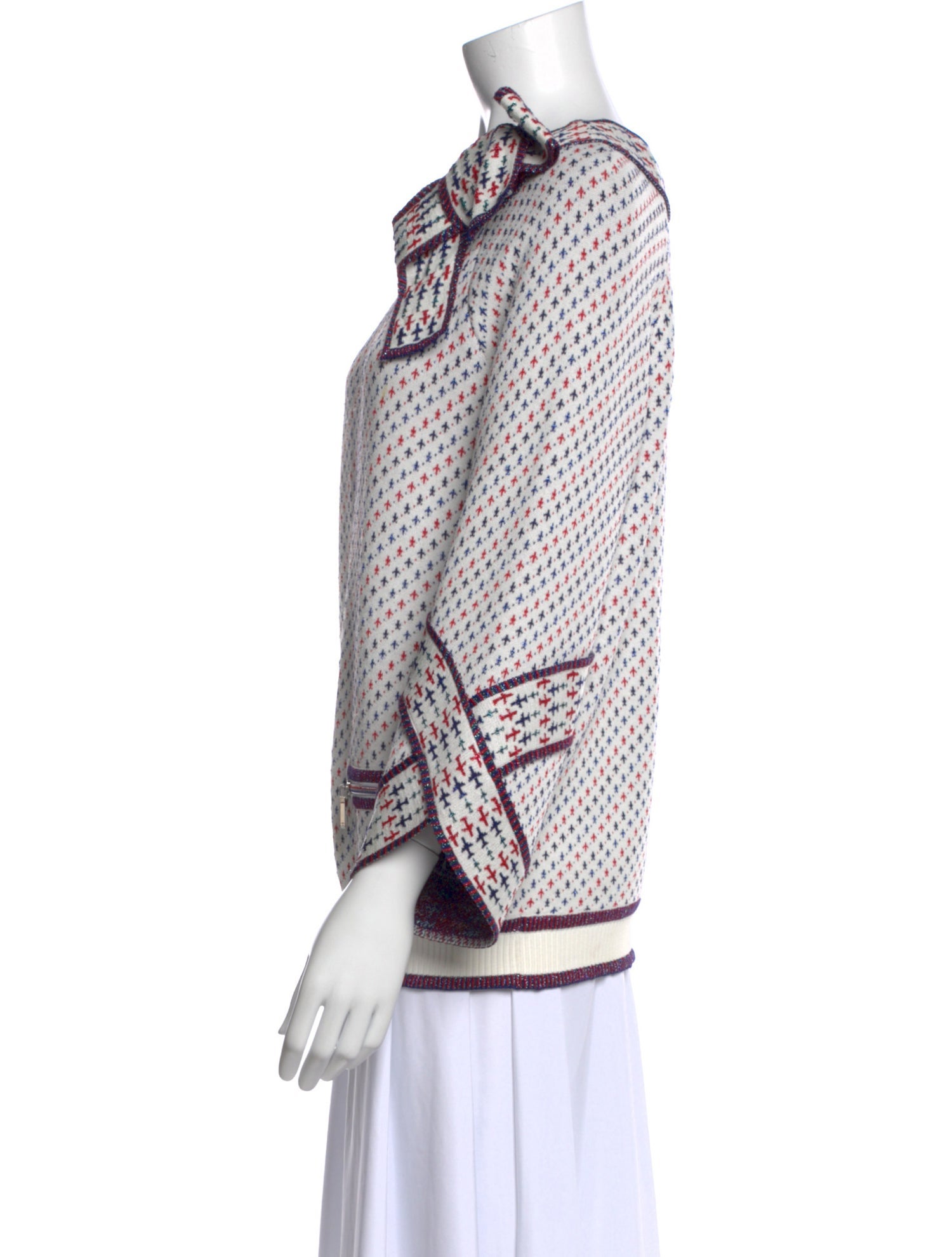 Chanel 2016 Printed Sweater