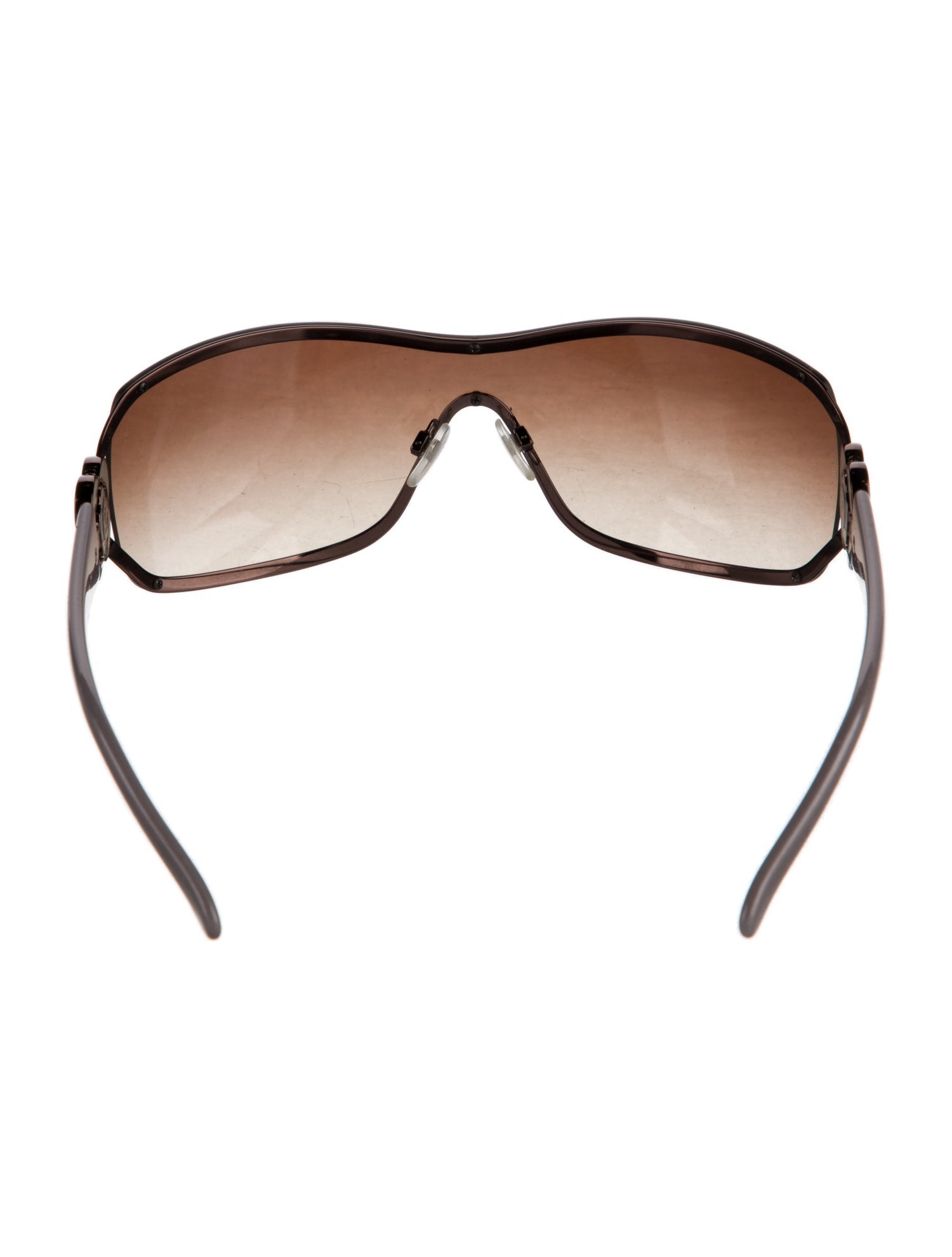 Chanel Interlocking CC Logo Shield Sunglasses