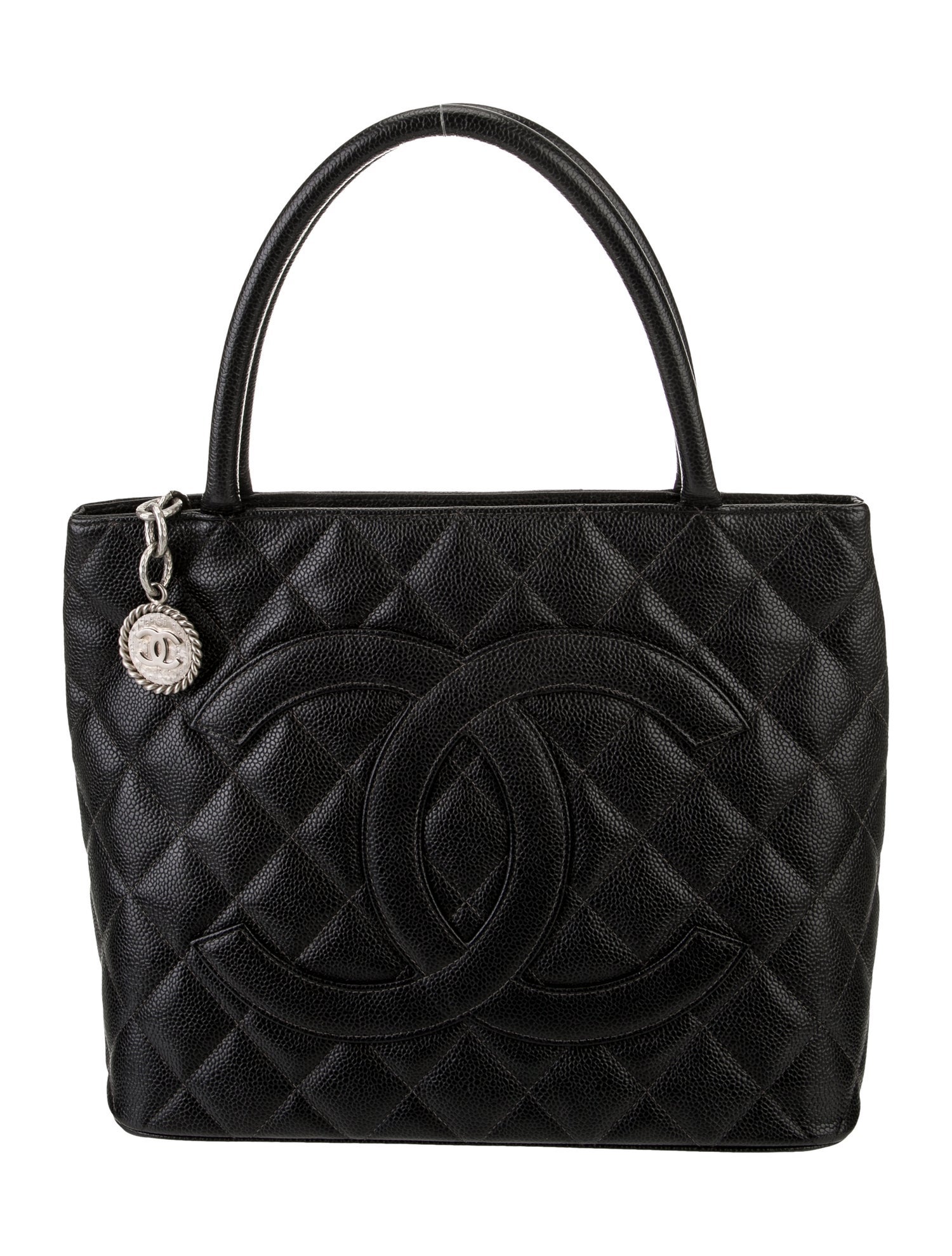 Chanel Caviar Medallion Tote