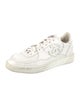 Chanel Interlocking CC Logo Leather Sneakers
