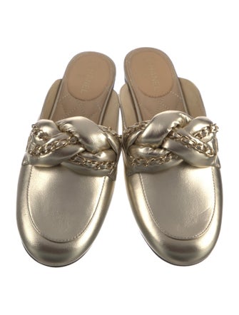Chanel 2017 Interlocking CC Logo Mules