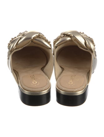 Chanel 2017 Interlocking CC Logo Mules
