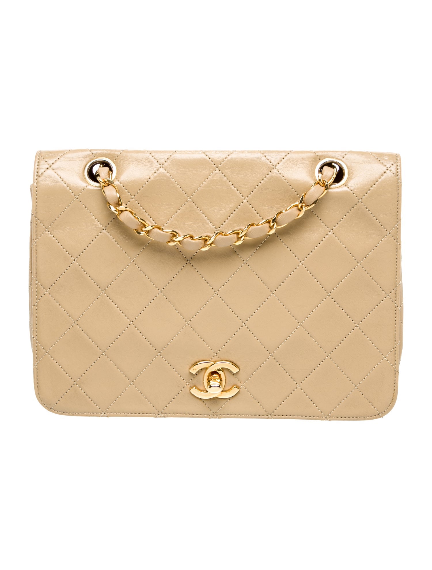 Chanel Quilted CC Flap Bag