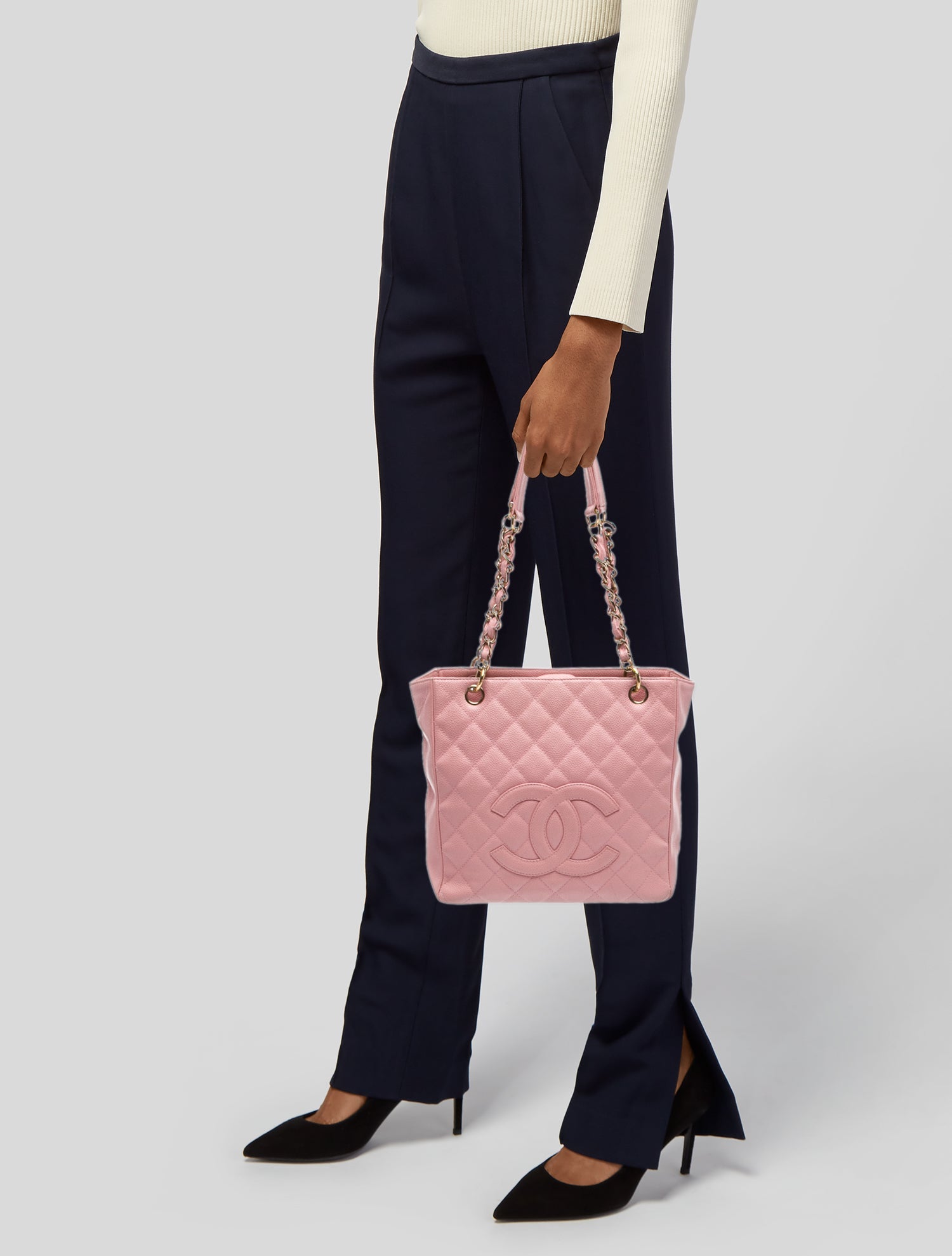 Chanel Petite Shopping Tote