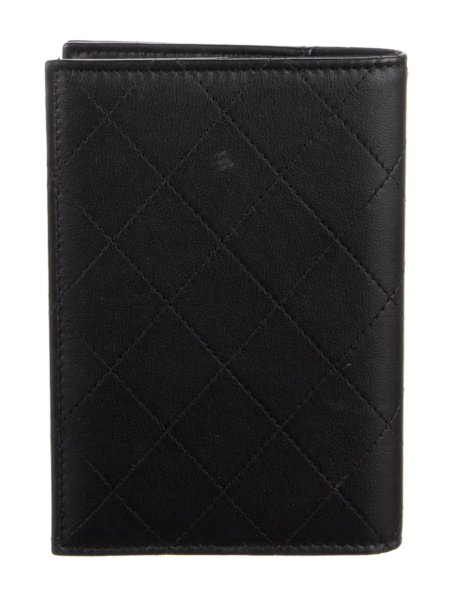 Chanel CC Quilted Passport Holder w/Tags
