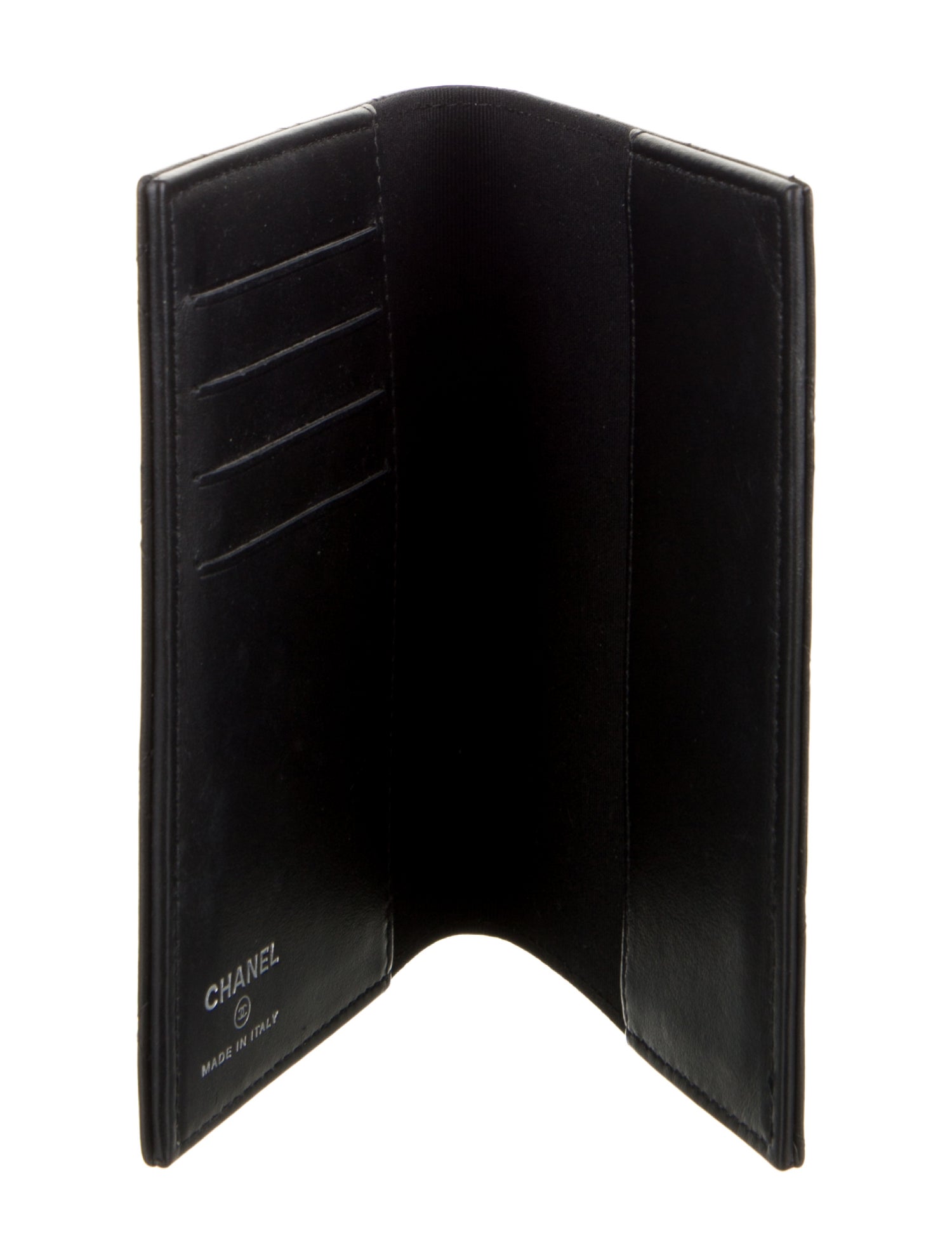 Chanel CC Quilted Passport Holder w/Tags