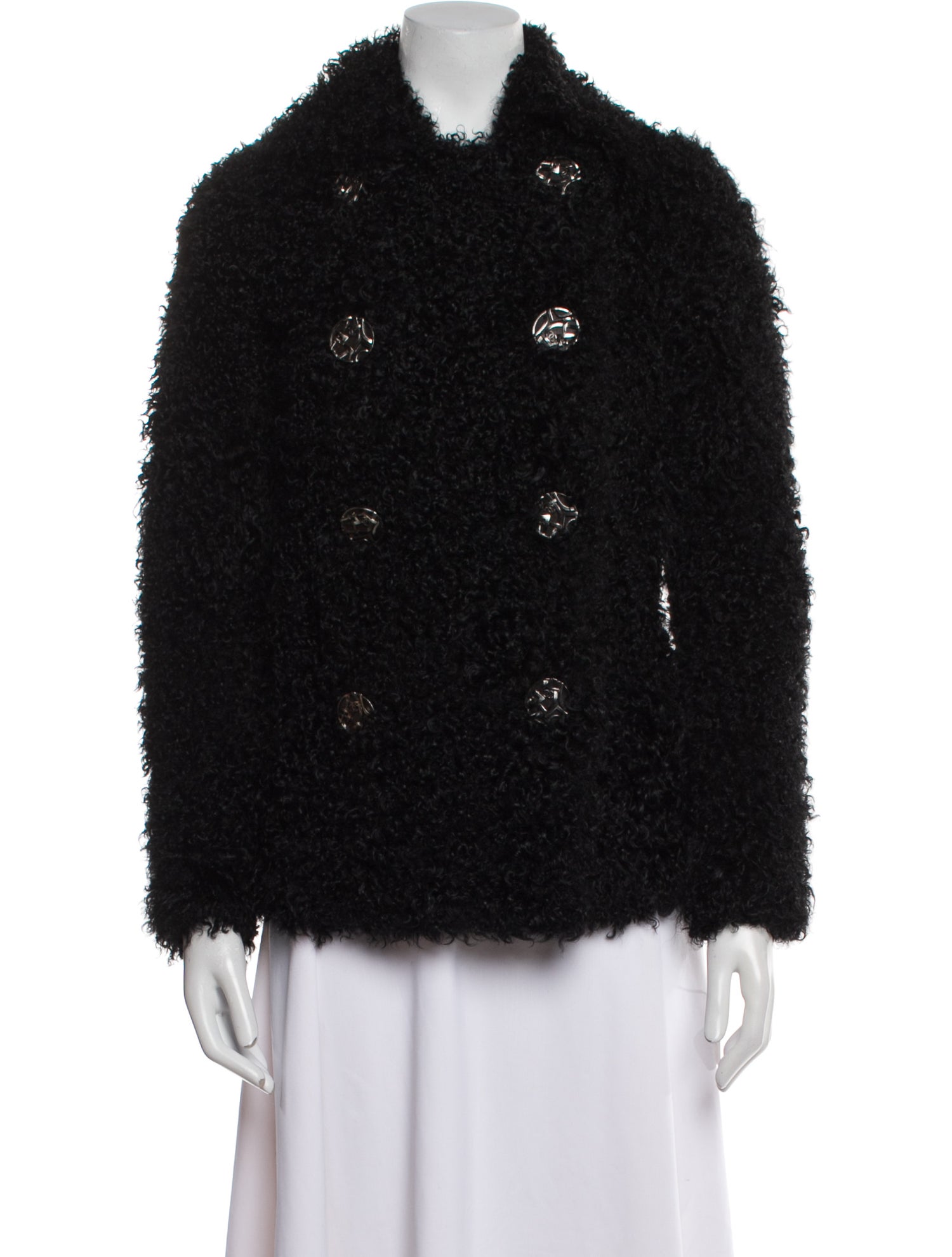 Chanel Vintage 2009 Faux Fur Jacket