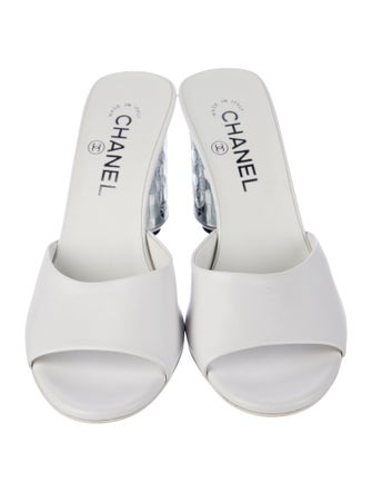 Chanel 2024 Interlocking CC Logo Slides