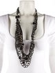 Chanel Resin CC Multistrand Necklace