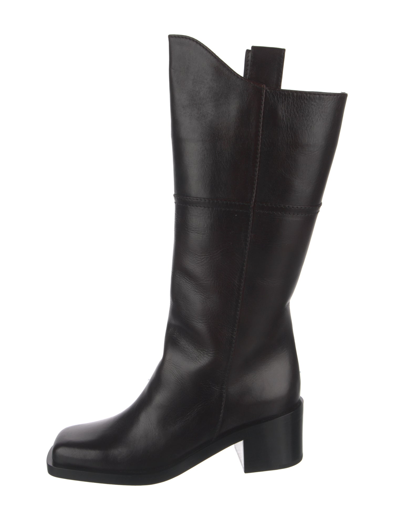 Chanel 2014 Interlocking CC Logo Riding Boots