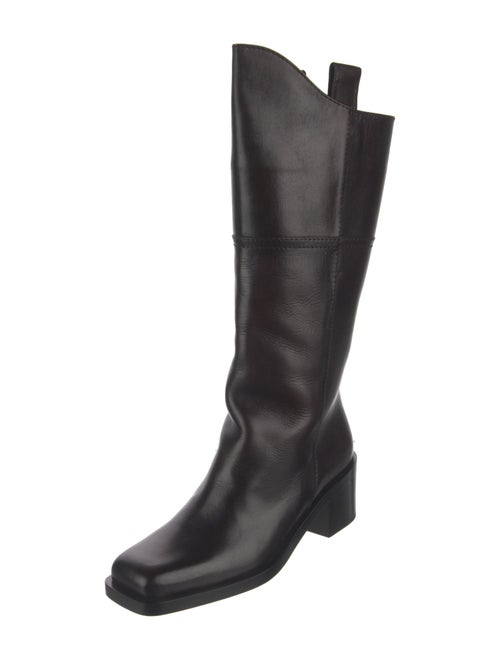 Chanel 2014 Interlocking CC Logo Riding Boots