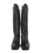 Chanel 2014 Interlocking CC Logo Riding Boots