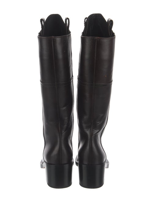 Chanel 2014 Interlocking CC Logo Riding Boots