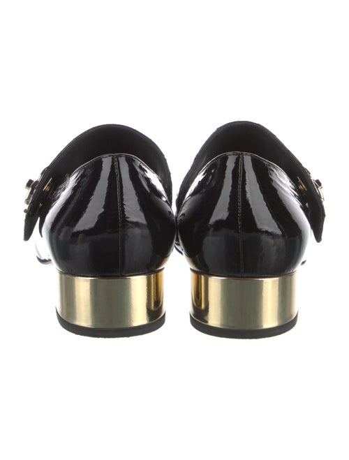 Chanel 2023 Interlocking CC Logo Mary Jane Flats